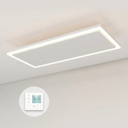 Panneau infrarouge QH-InfraGlow avec éclairage LED 135x39 cm 1700 watts