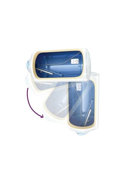 Chauffe-eau électrique Tesy Bi-Light, horizontal de 120 litres