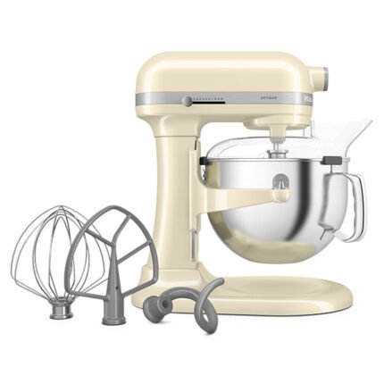 Robot pâtissier multifonction Artisan à bol relevable 5,6 L crème 5KSM60SPXEAC Kitchenaid
